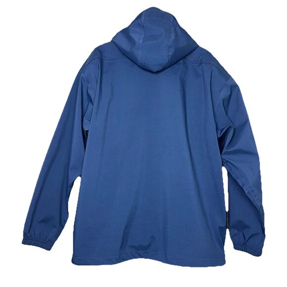 RARE PROMO Nike LG Team NC Tar Heel Jacket Detach Hood Blue Zip Snap Coat OOAC - Picture 2 of 10